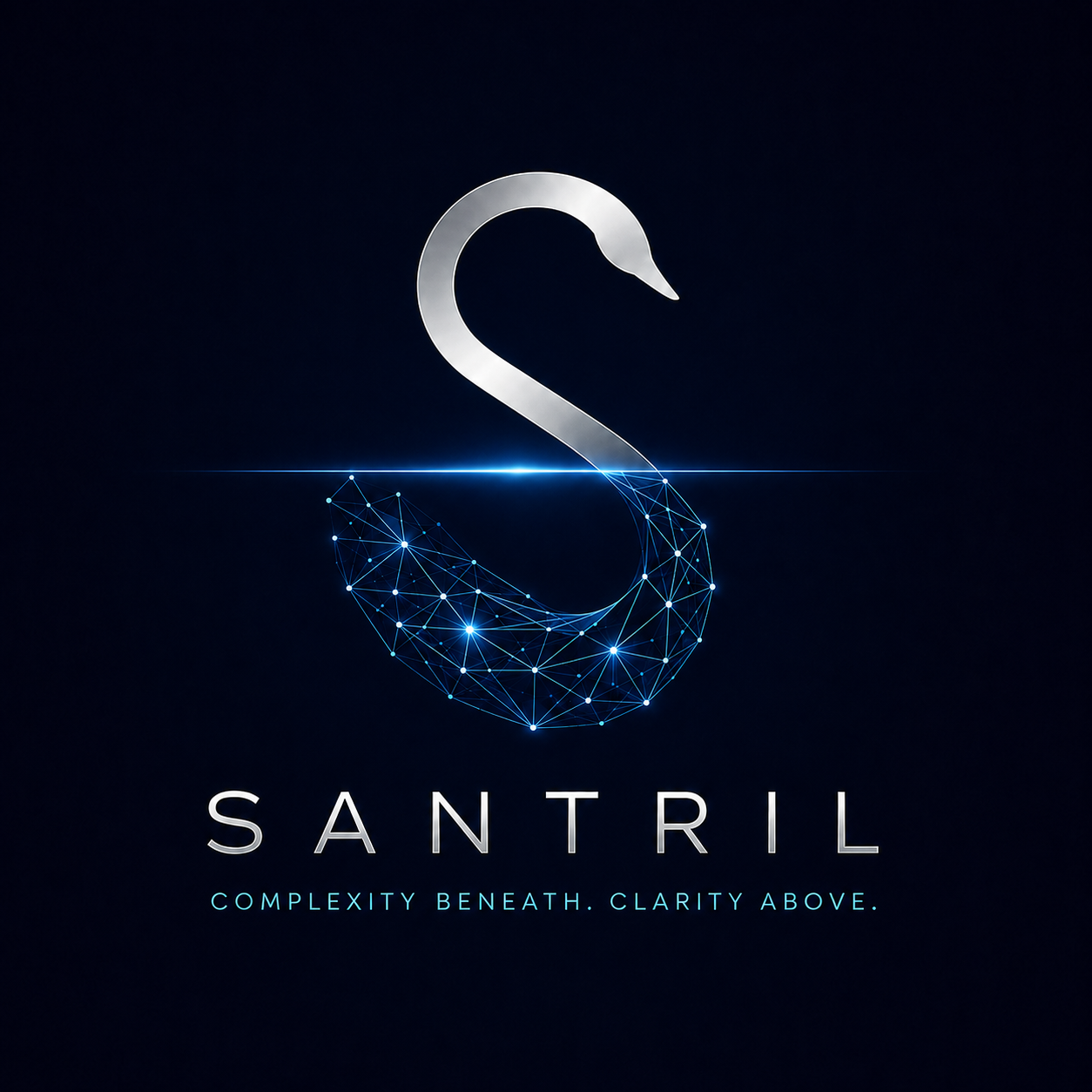 SANTRIL — Complexity beneath. Clarity above.